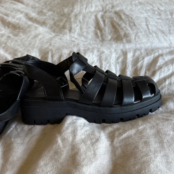 American Eagle Outfitters Black Sandals - Picture 4 of 4